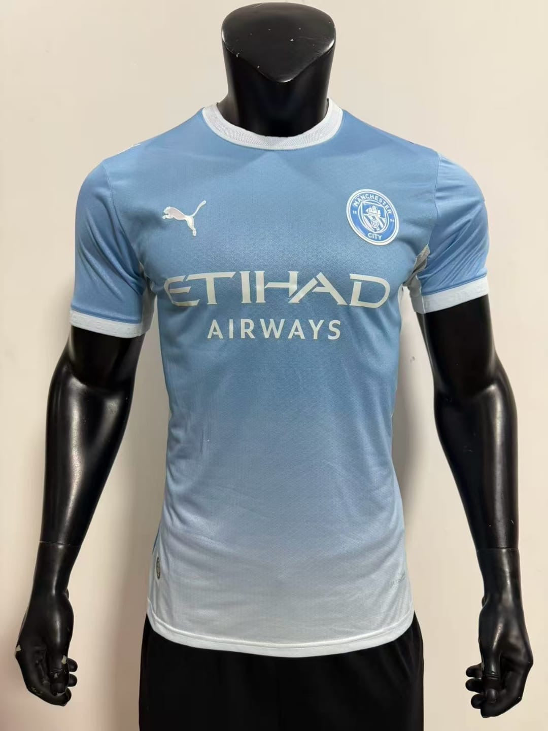 Manchester City 2026/27 Home Football Jersey | Embroidered Logo | Premium Quality | Customisable