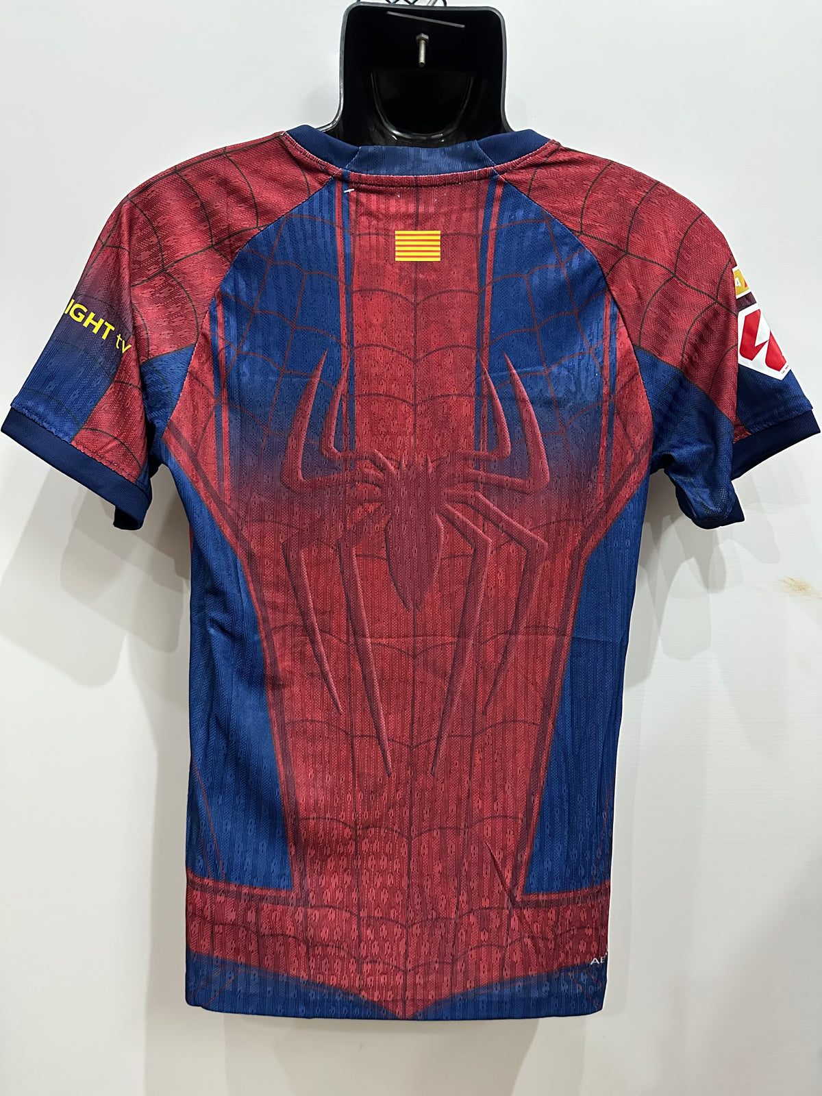 FC Barcelona Spider-Man Inspired Home Football Jersey 2026/27