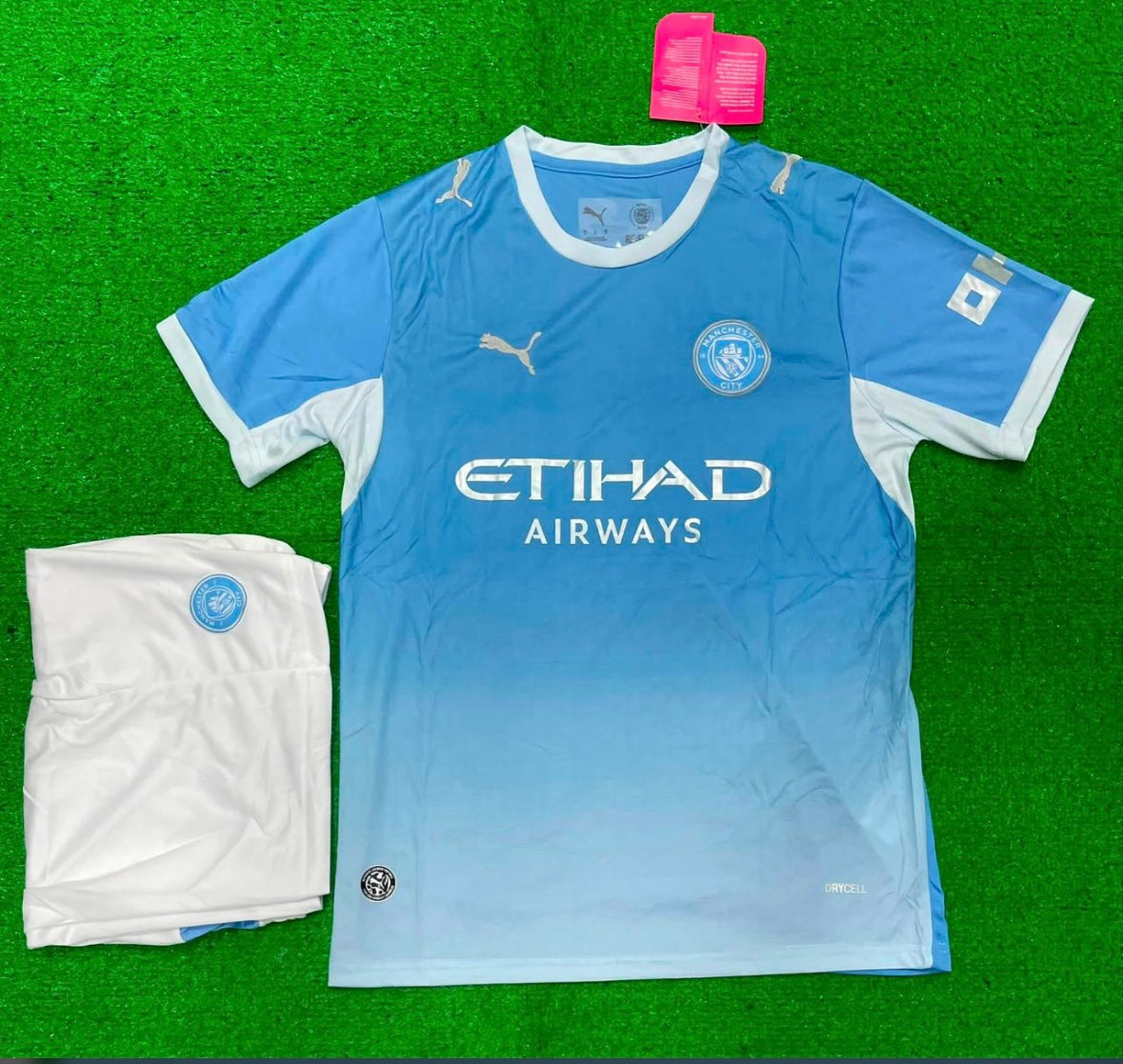 Manchester City 2026/27 Home Football Jersey | Embroidered Logo | Premium Quality | Customisable