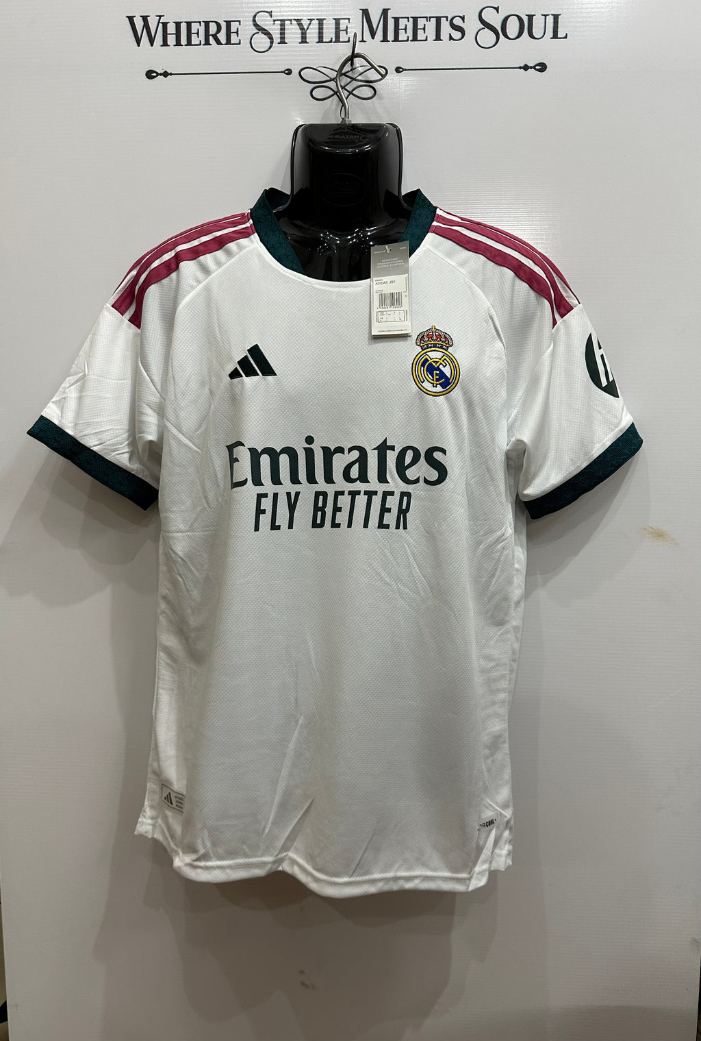 Real Madrid 2026/27 Home Jersey |embroidery logo