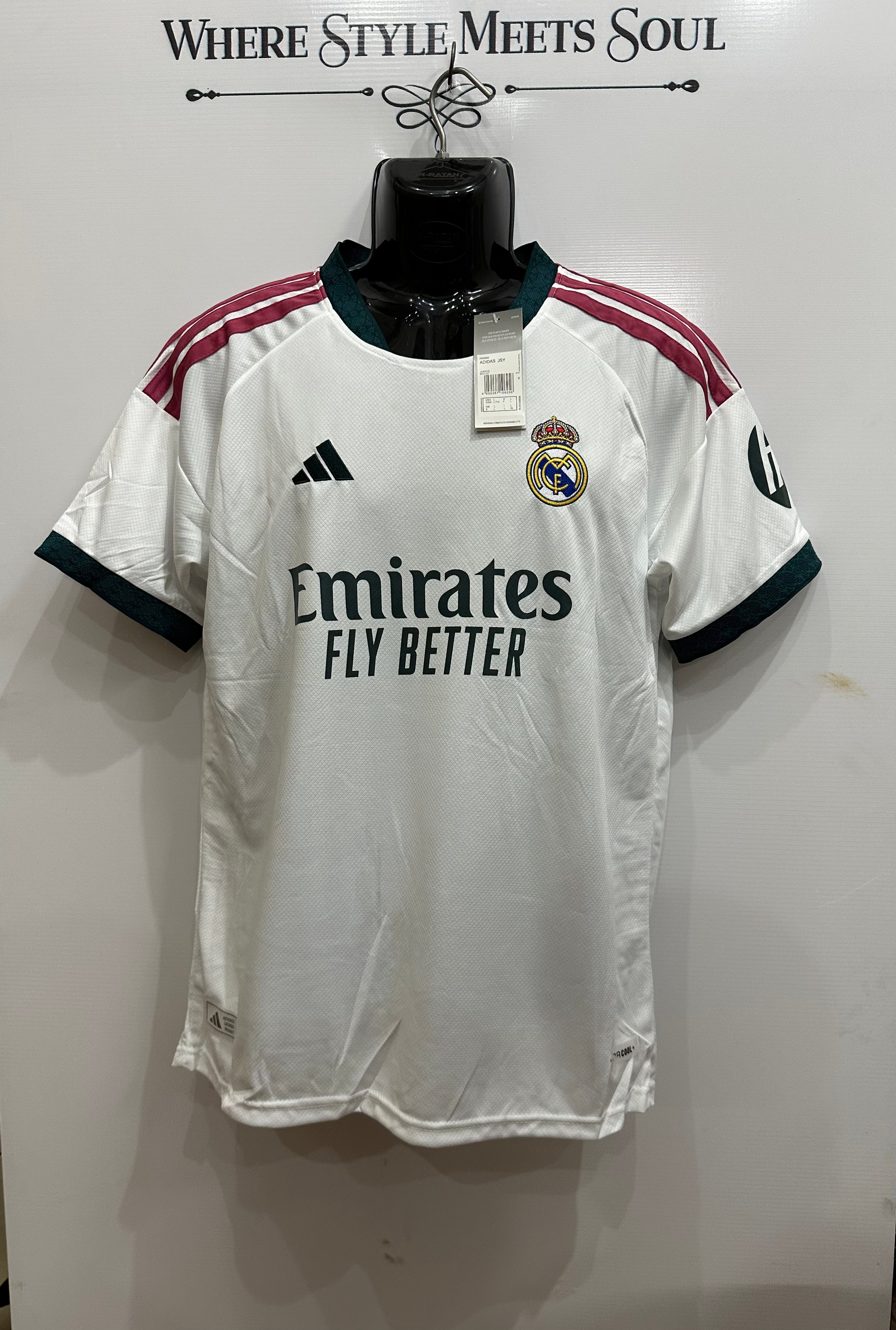 Real Madrid 2026/27 Home Jersey |embroidery logo