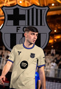 FC Barcelona Away Jersey 2025/26 – Premium Jersey | Embroidered Logo | Customisable