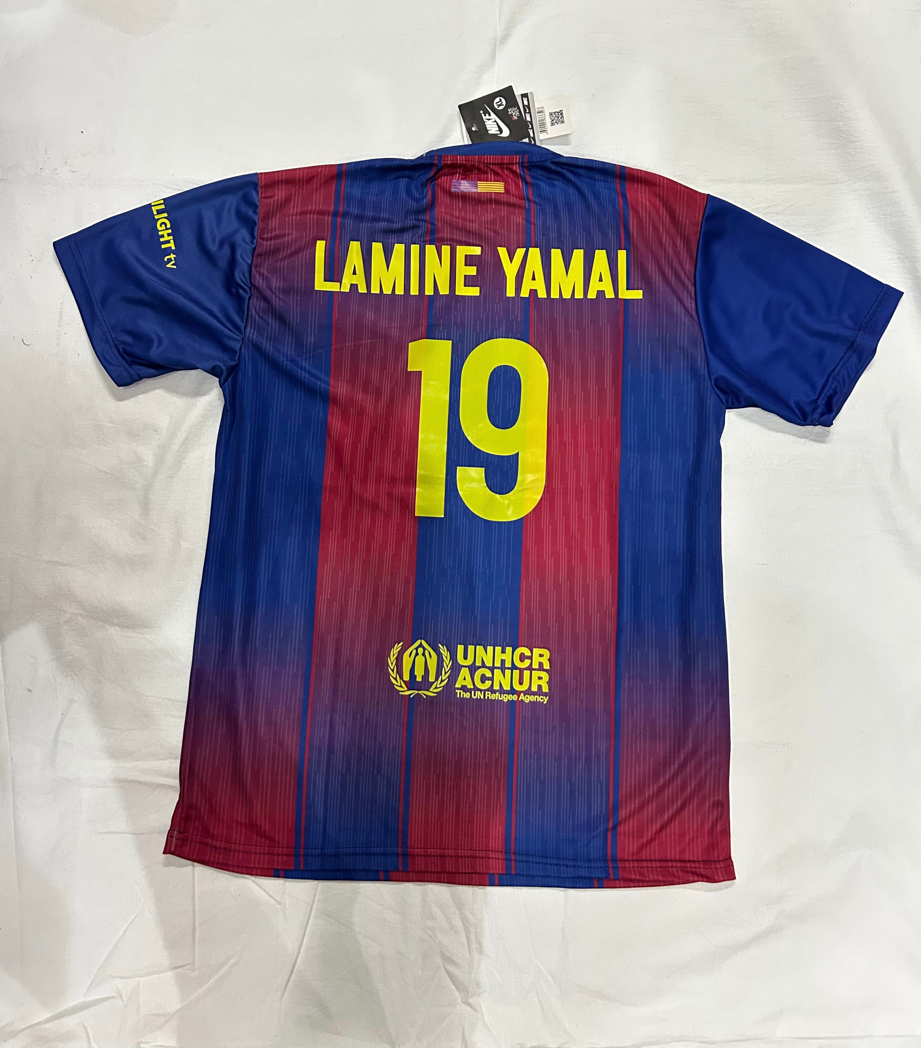 Barcelona 2025/26 Home Jersey – Lamine Yamal #19 Edition