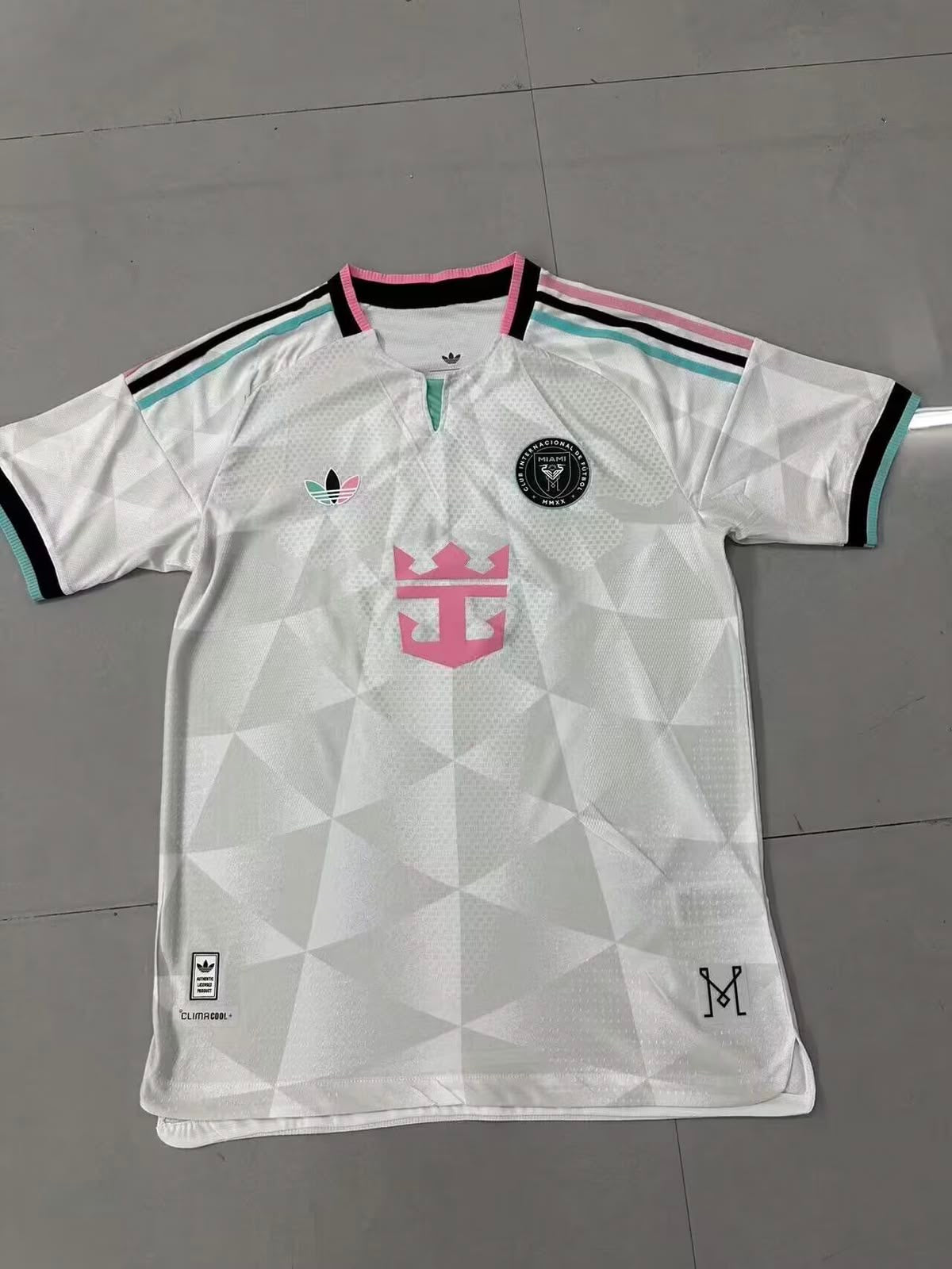 Inter Miami CF Third Kit 2026/27 – White & Pink Football Jersey | Half Sleeves