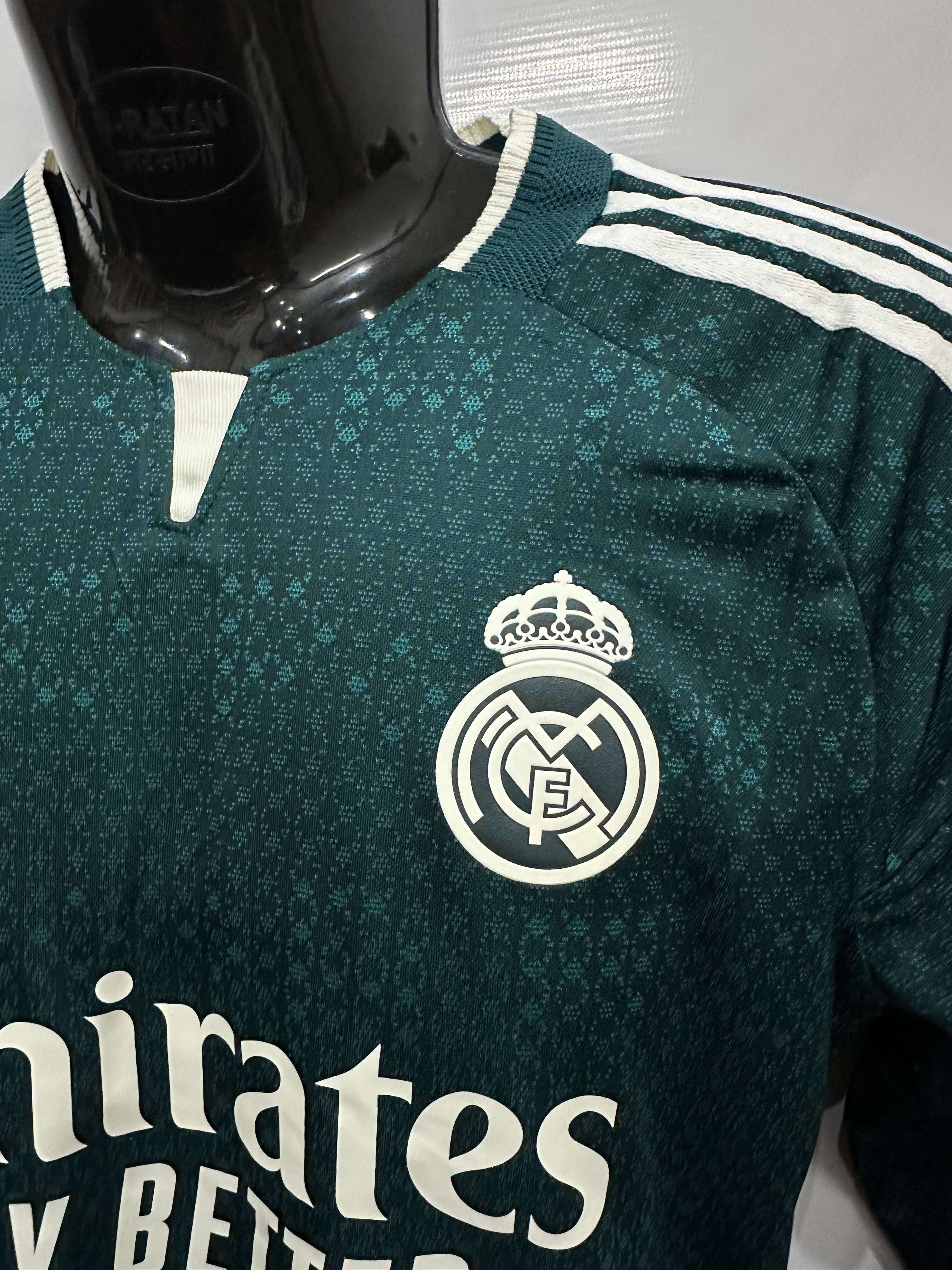 Real Madrid 26/27 Away Jersey – Dark Green Football Jersey | Full Sleeve