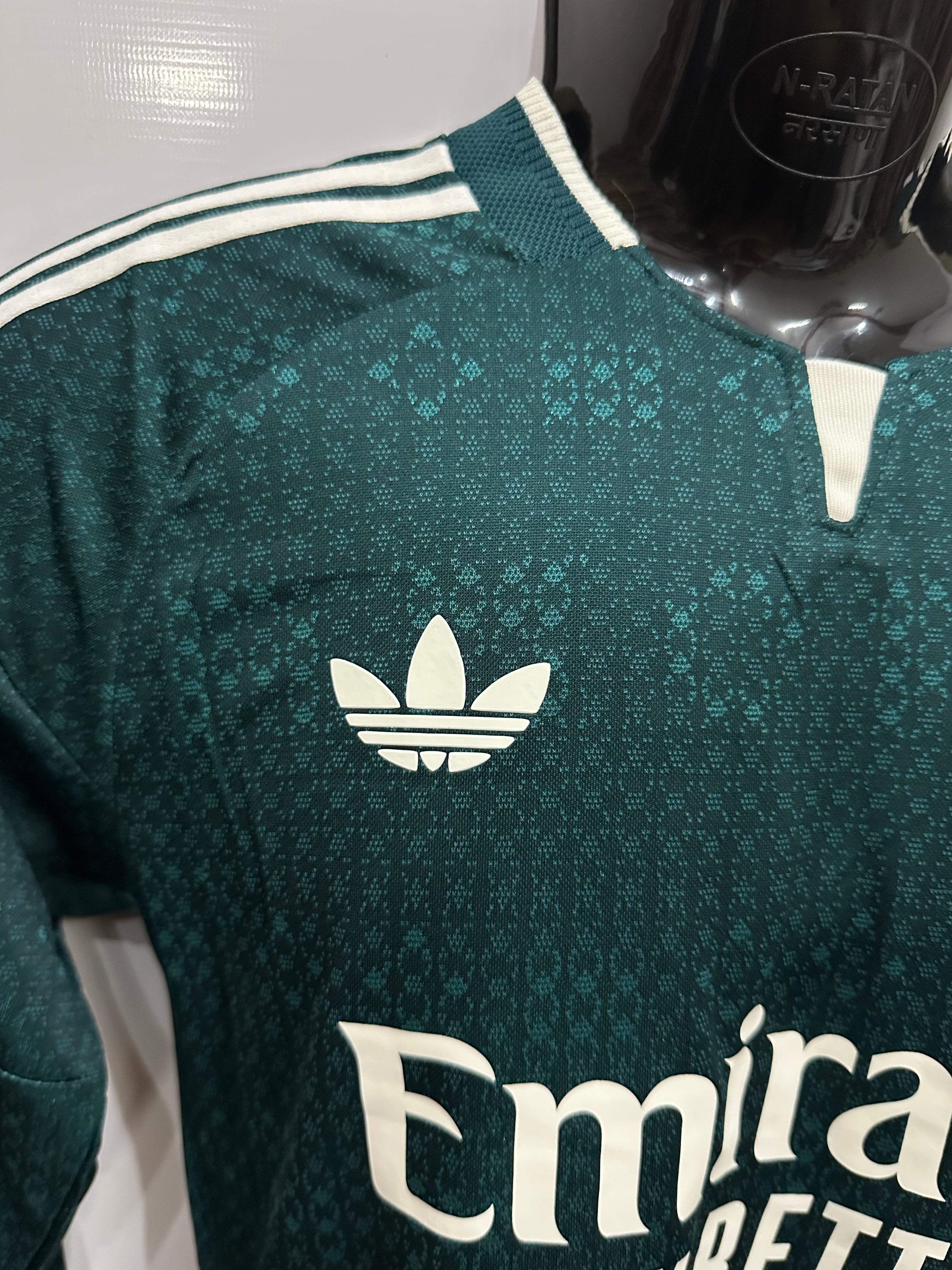 Real Madrid 26/27 Away Jersey – Dark Green Football Jersey | Full Sleeve