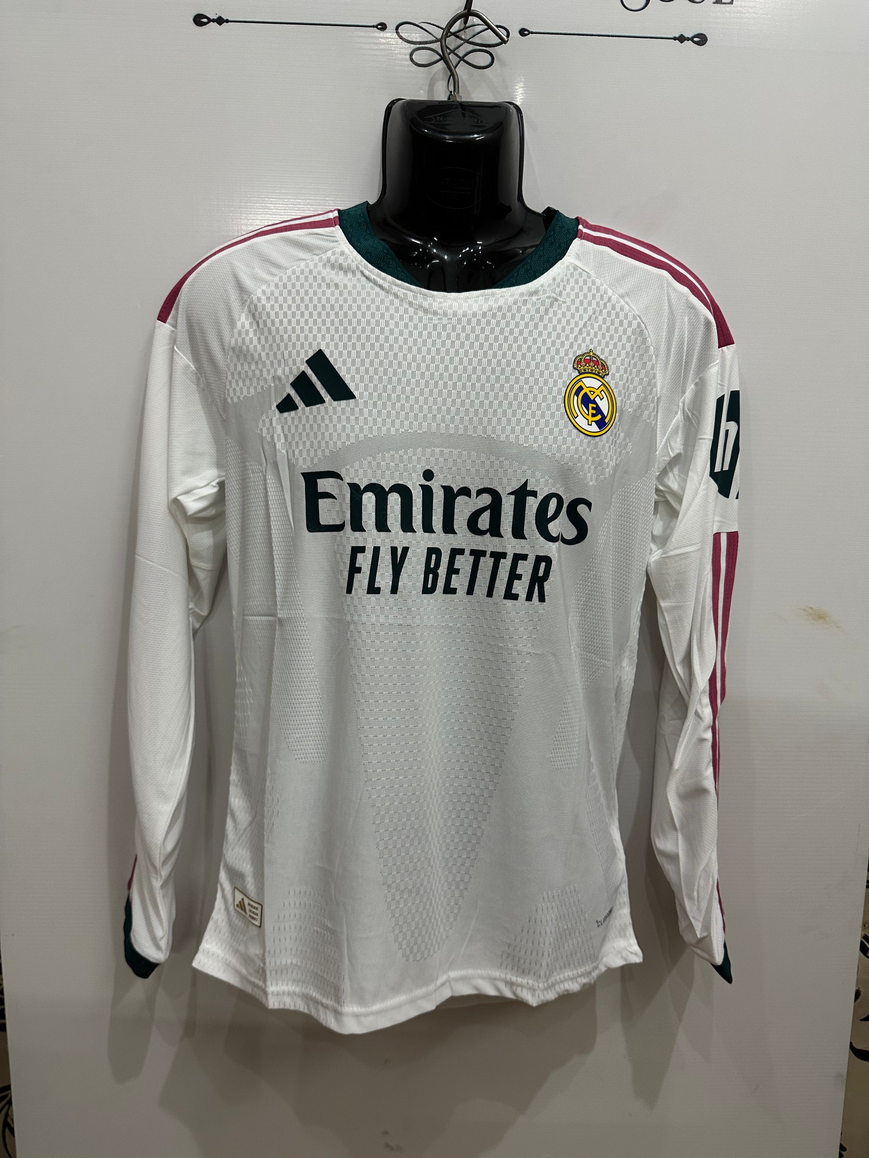 Real Madrid 2026/27 Home Jersey | Embroidery logo | Full Sleeve