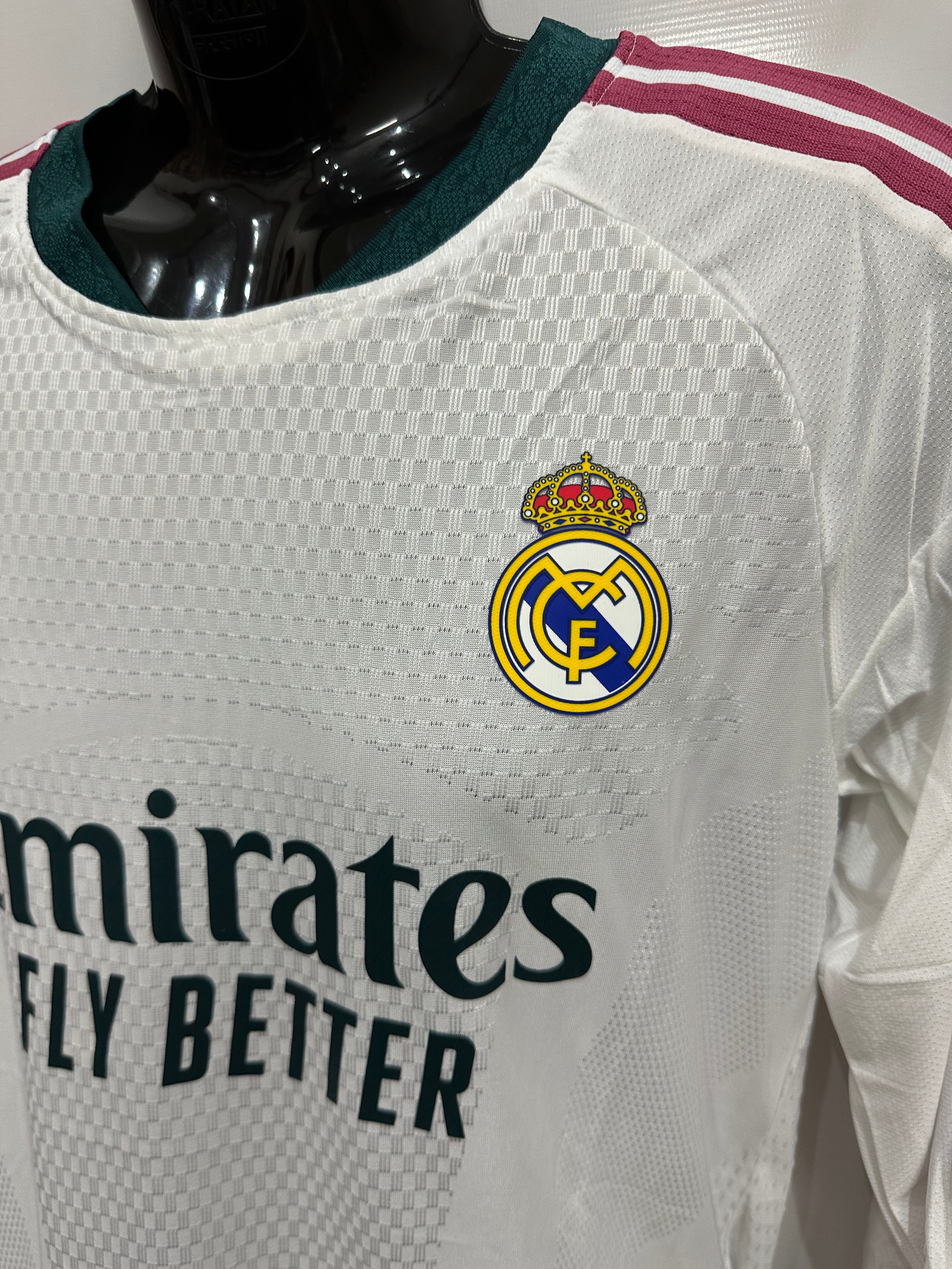 Real Madrid 2026/27 Home Jersey | Embroidery logo | Full Sleeve