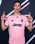 Juventus Pink Away Football Jersey 2026/27 – Half Sleeves