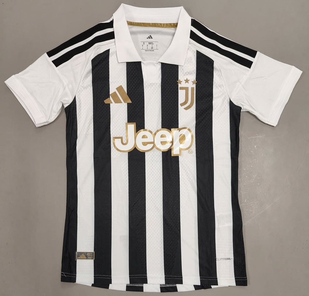 Juventus 2026/27 Home Jersey – Black & White Stripes | Half Sleeves