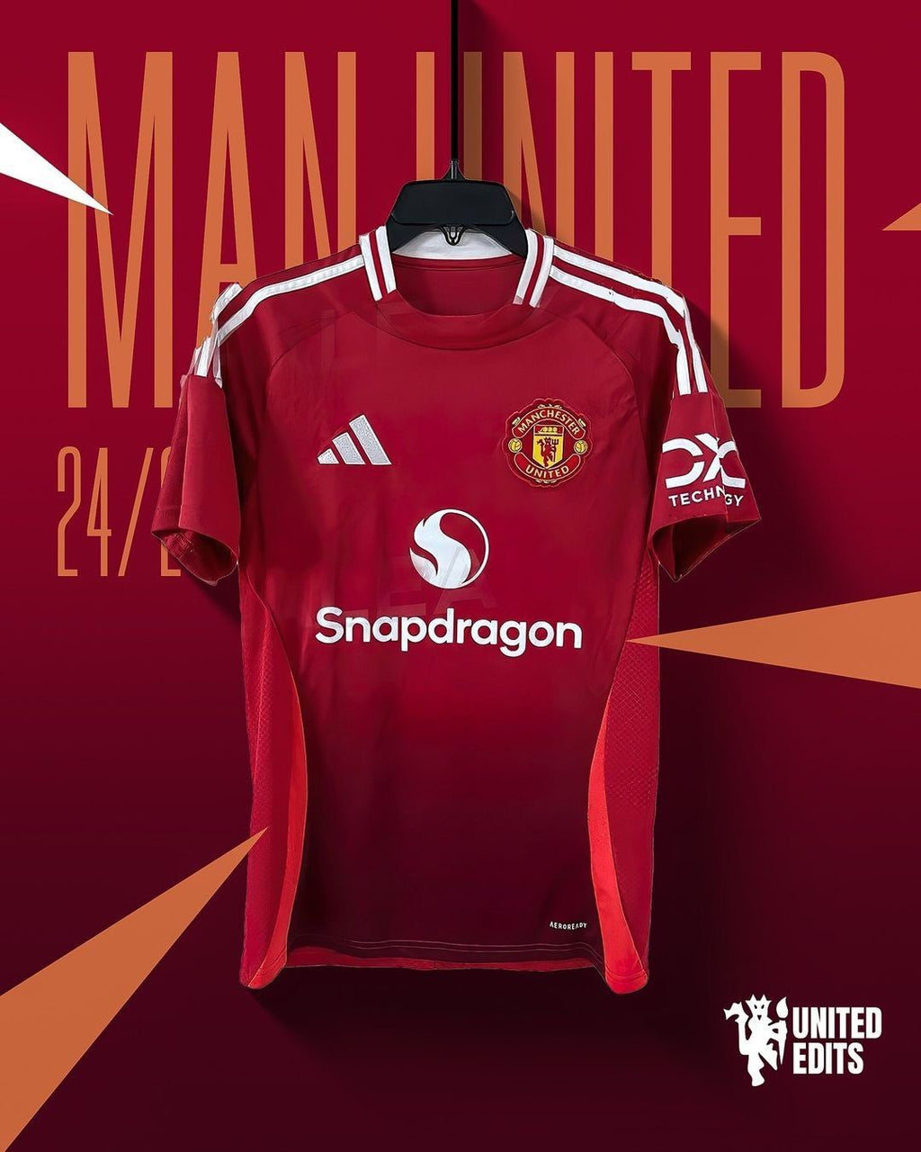 Manchester United 2024/25 Home Jersey – Rashford #10 Edition