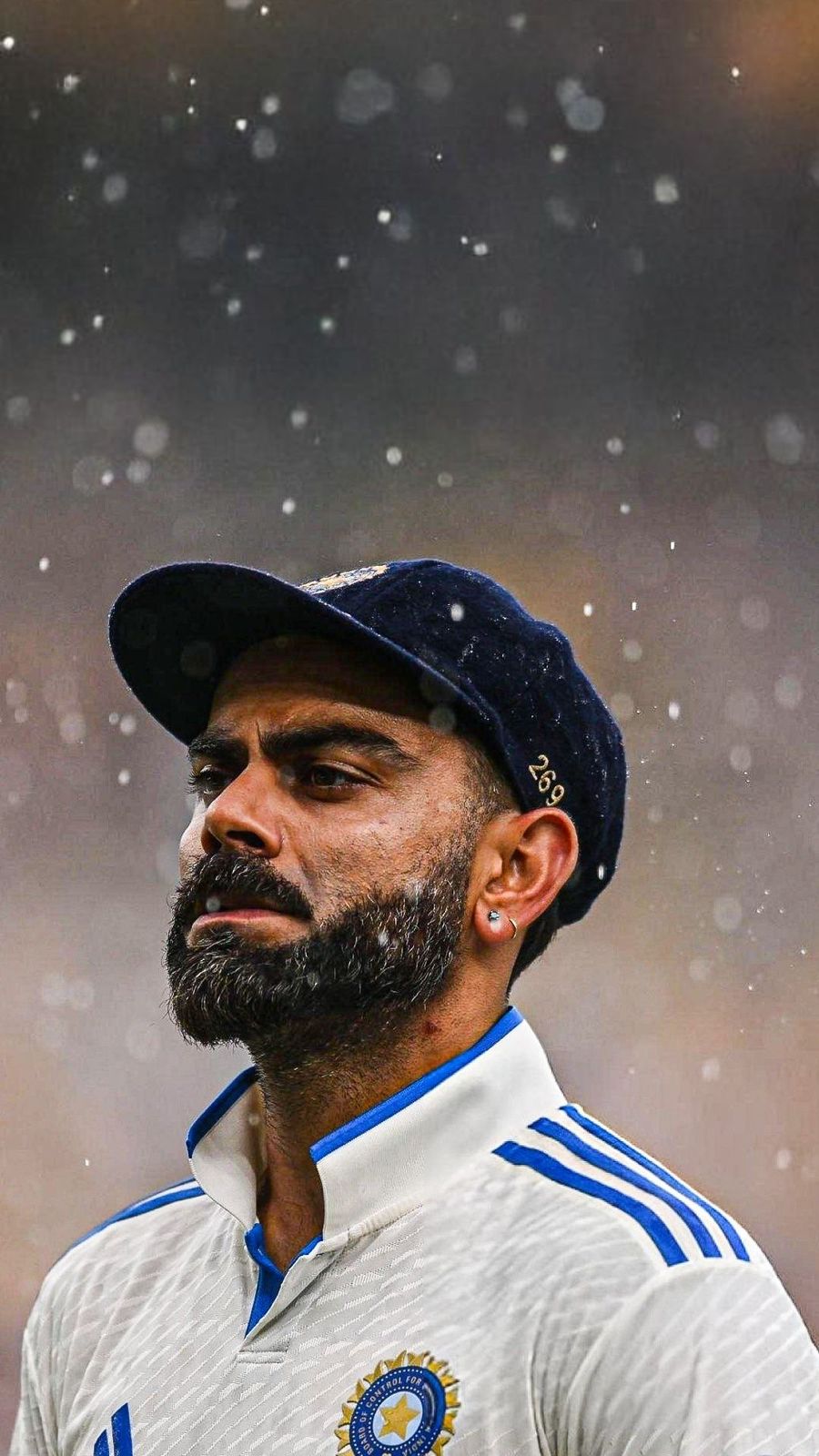 India Test Cricket Jersey 24/25 | White Cricket Match Jersey