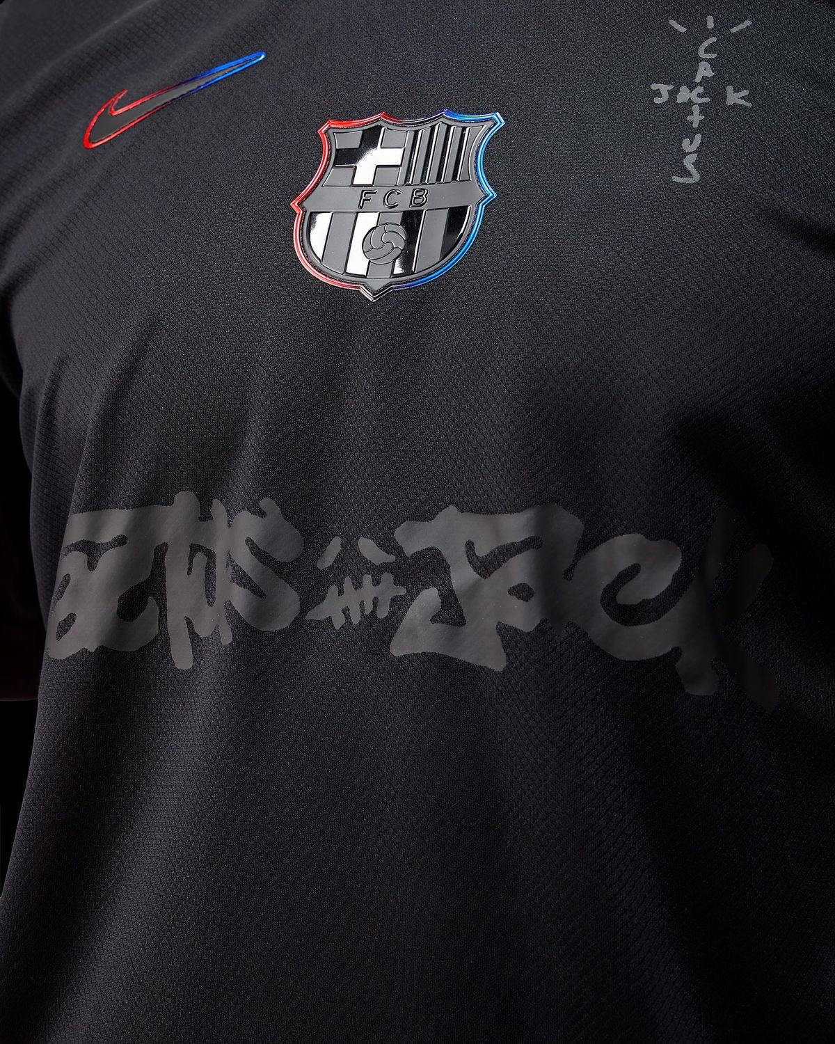 Barcelona 2024/25 Cactus Jack Away Jersey – Lamine Yamal #10 Edition