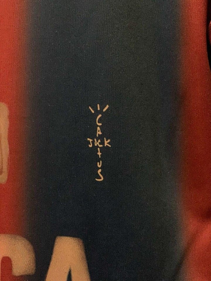 Barcelona x Travis Scott 2000/01 Retro Home Polo Jersey