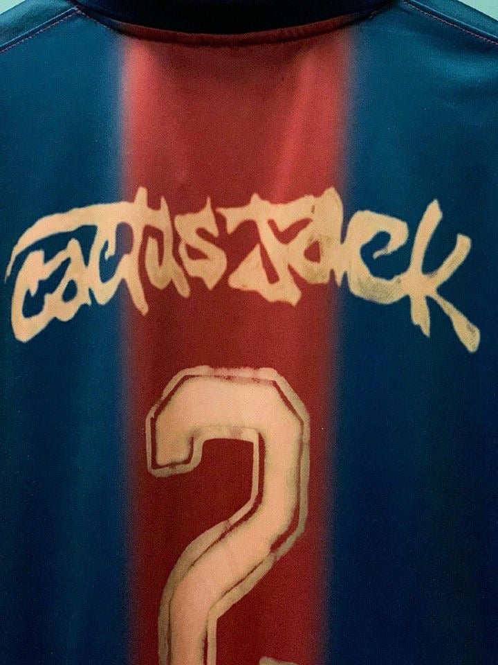 Barcelona x Travis Scott 2000/01 Retro Home Polo Jersey