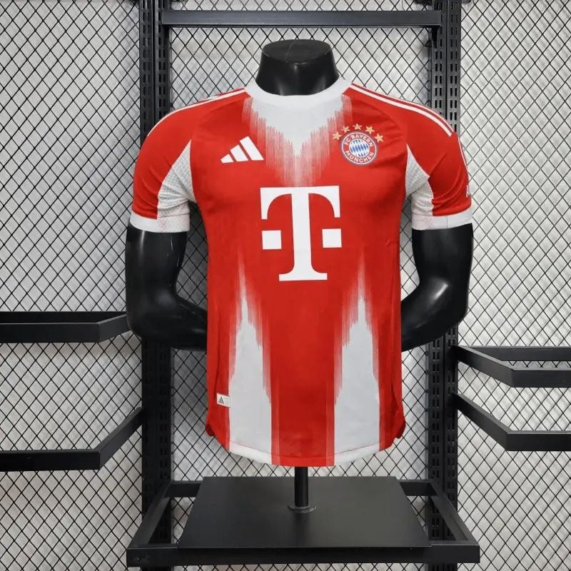 Bayern Munich 2025/26 Home Jersey | Embroidered Logo | Premium Quality | Customisable