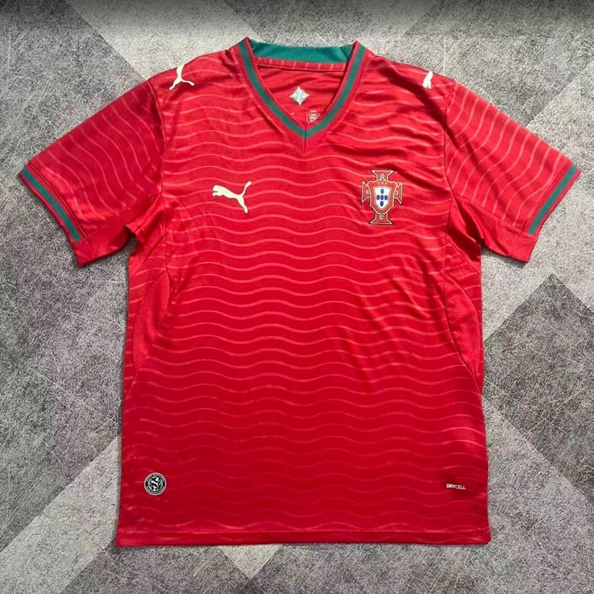 Portugal Home Jersey 2026 master version with embroidery logo