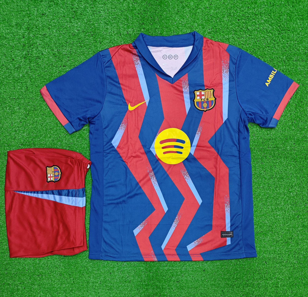 FC Barcelona Home Jersey full kit 2025/26 (Spotify Edition) – Premium Football Shirt | Embroidered Logo