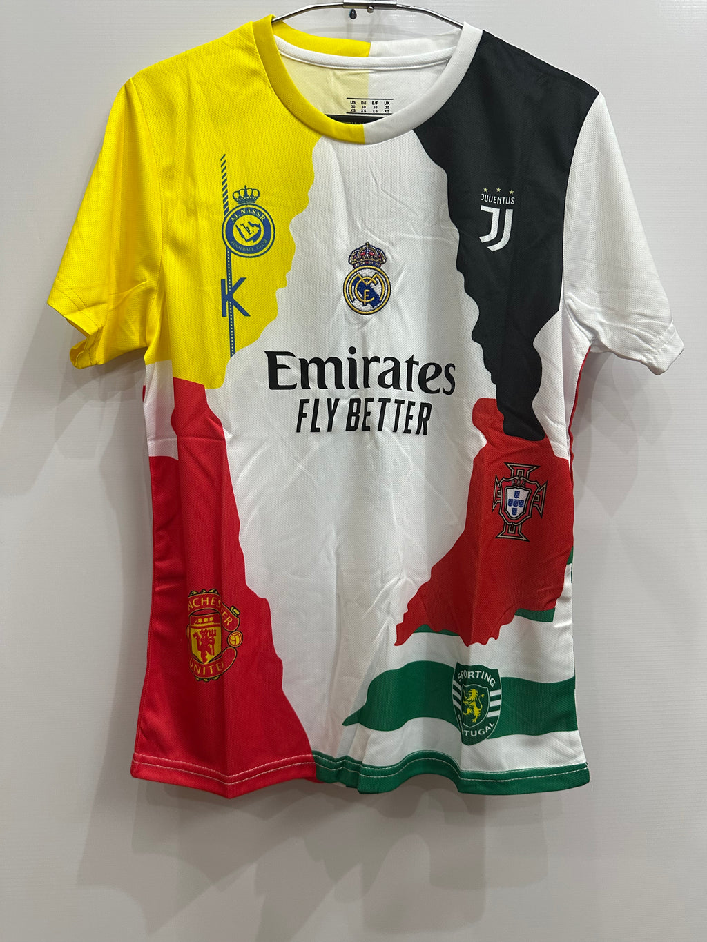 CR7 Legacy Kids Jersey with shorts– Multi Club Fusion Edition