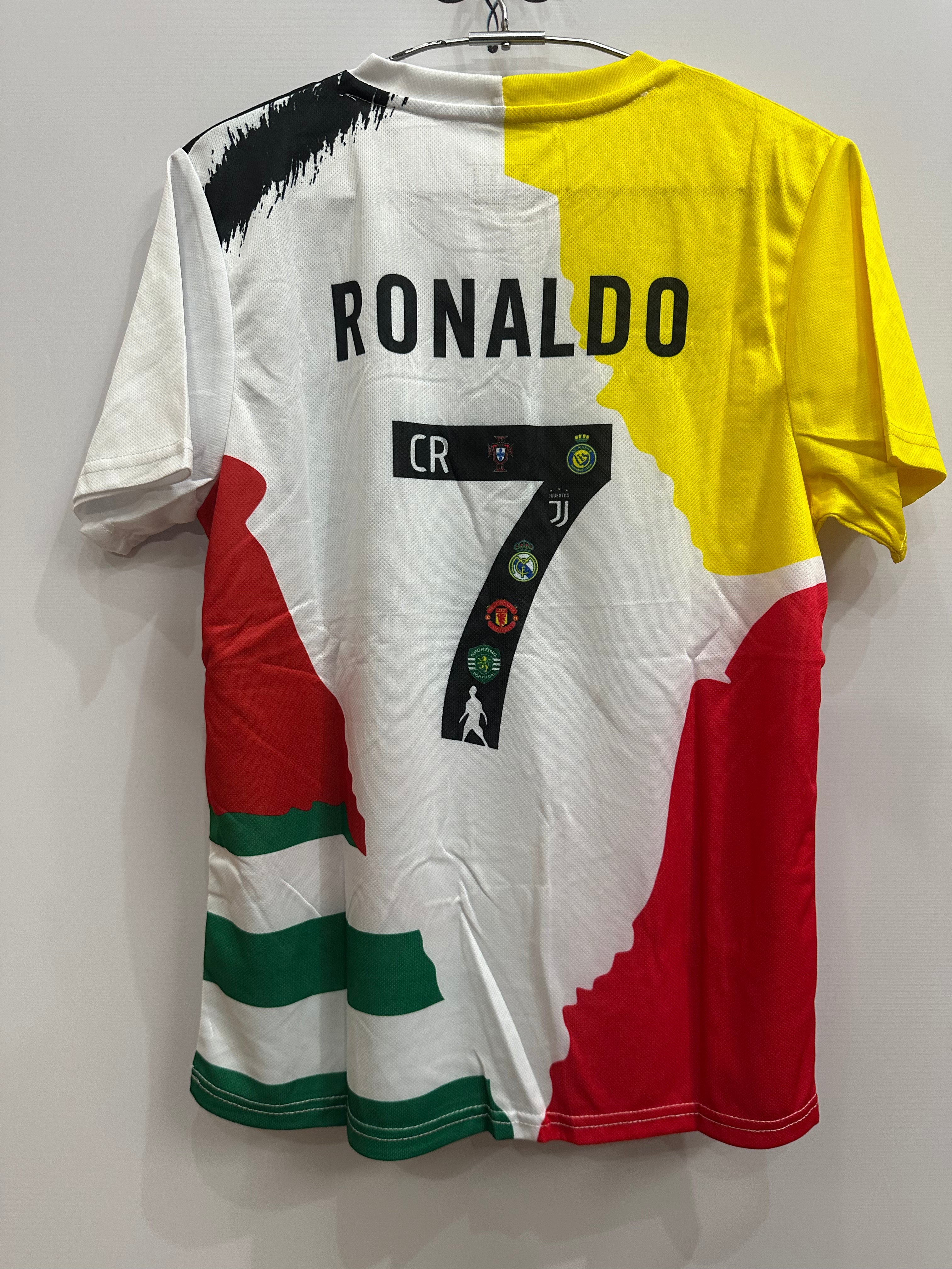 CR7 Legacy Kids Jersey with shorts– Multi Club Fusion Edition