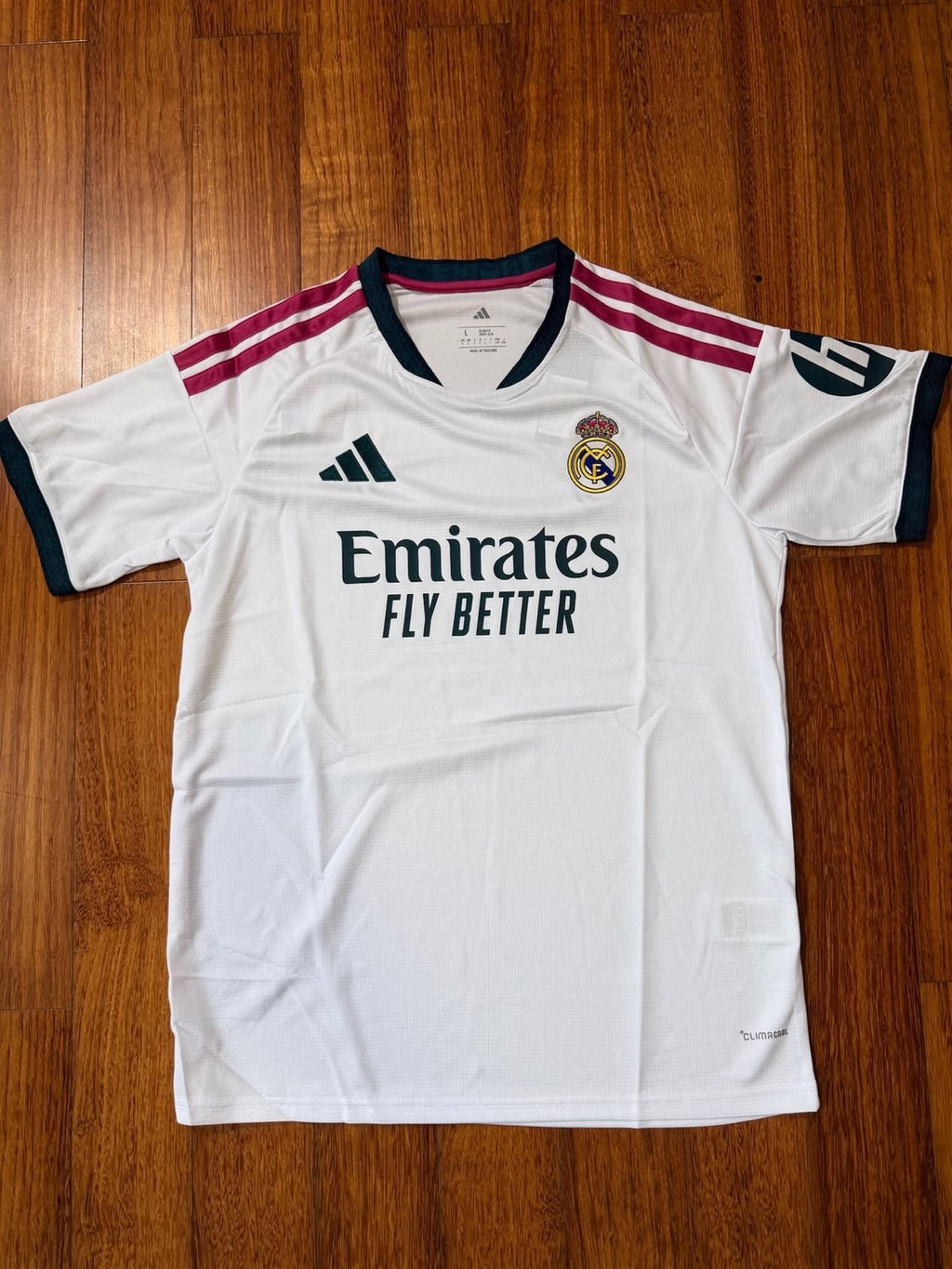 Real Madrid 2026/27 Home Jersey |embroidery logo