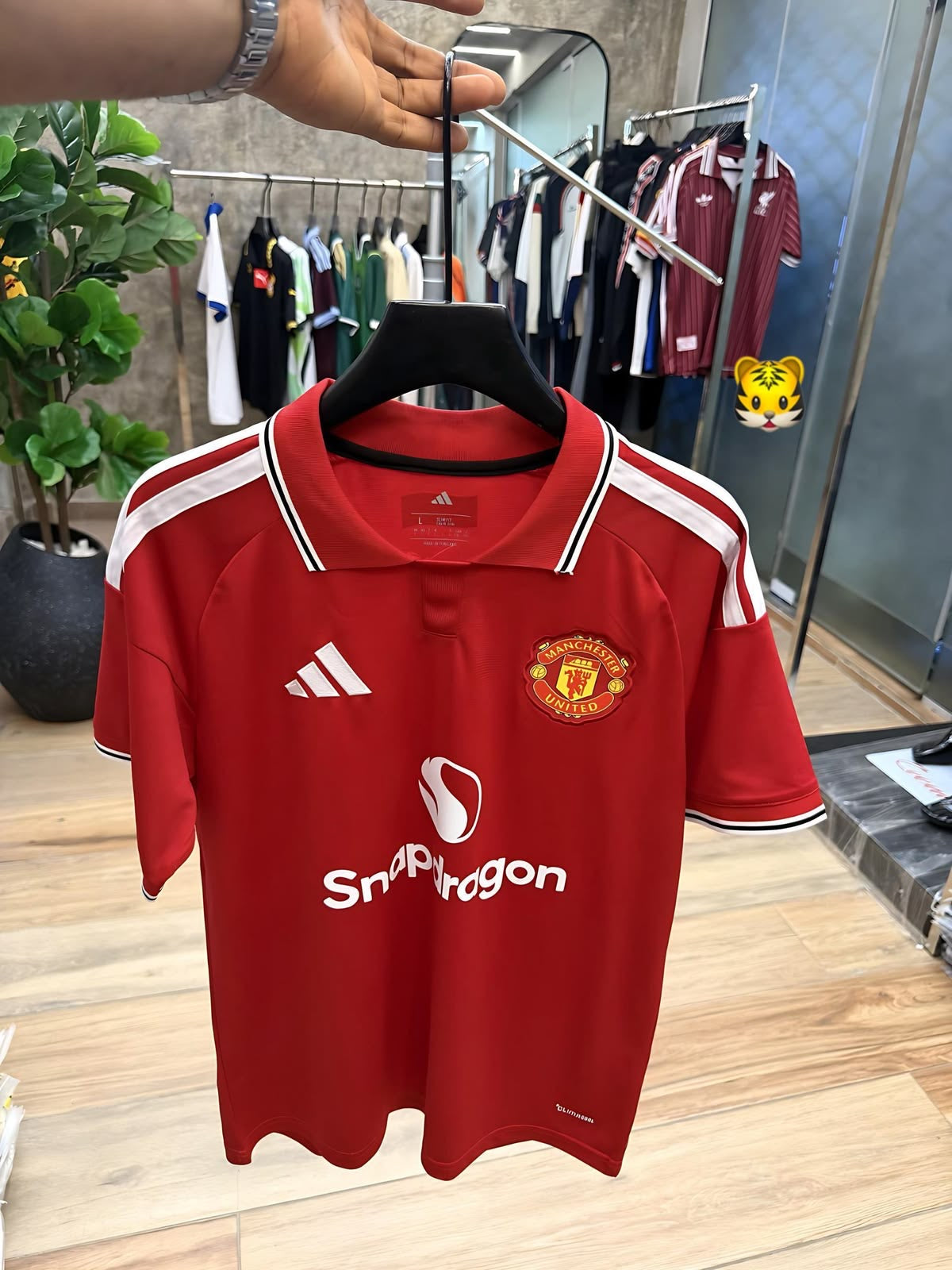 Manchester United Home Jersey 2026/27 – Premium Jersey | Embroidered Logo | customisable