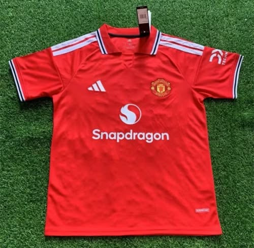 Manchester United Home Jersey 2026/27 – Premium Jersey | Embroidered Logo | customisable