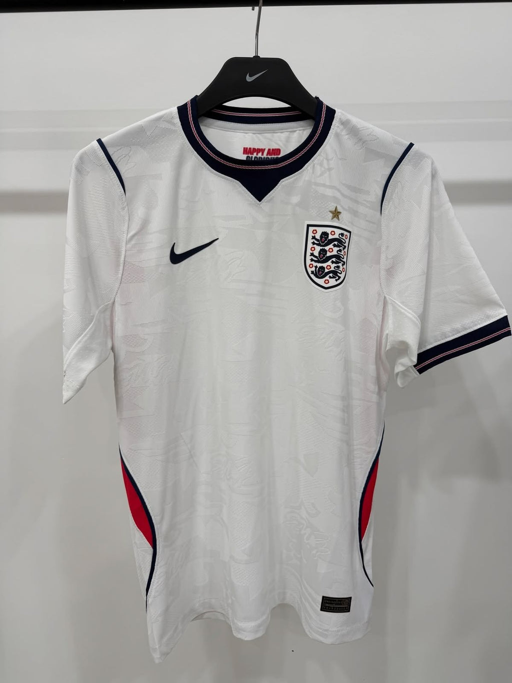 England 2026 home Jersey | World Cup Kit | Embroidered Logo
