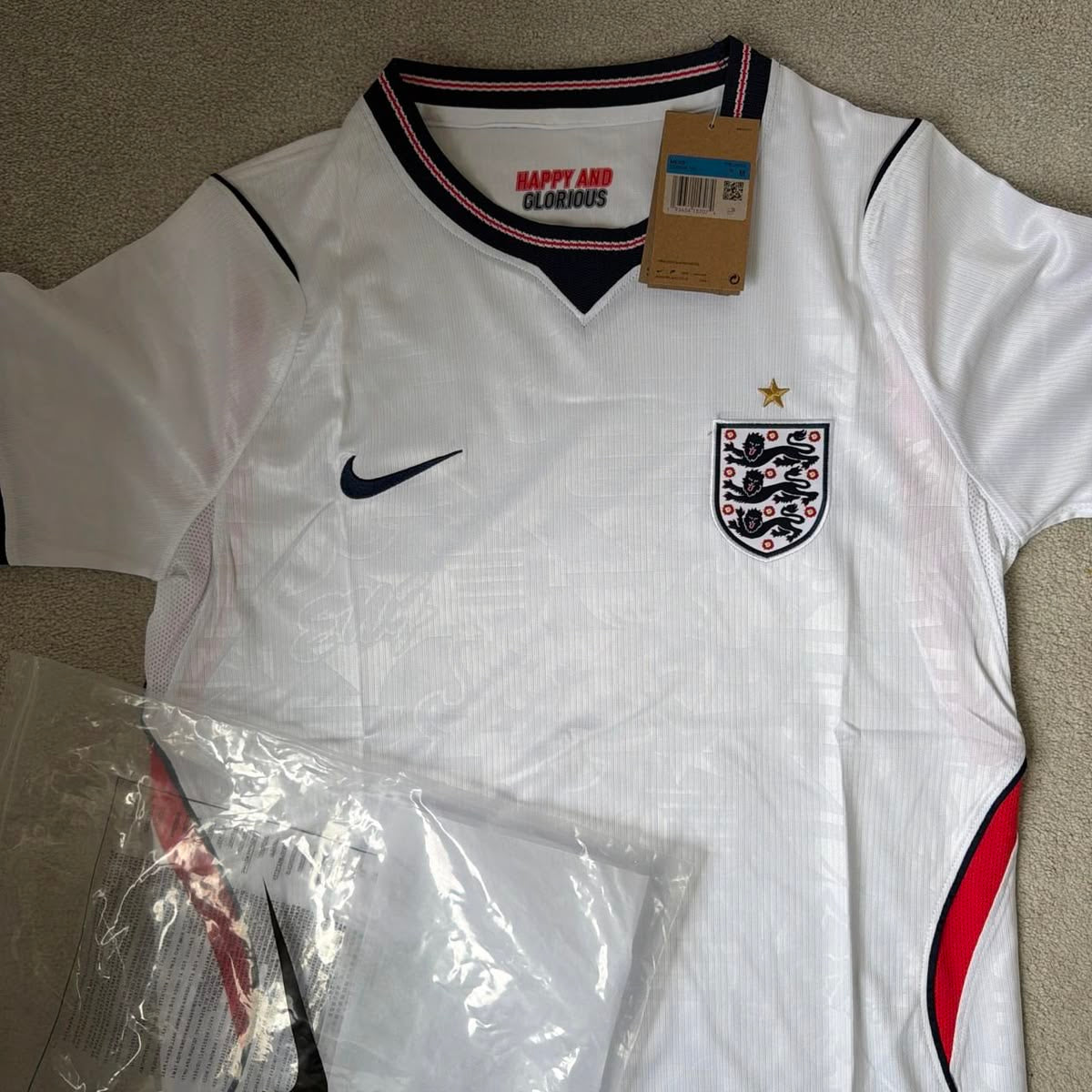 England 2026 home Jersey | World Cup Kit | Embroidered Logo