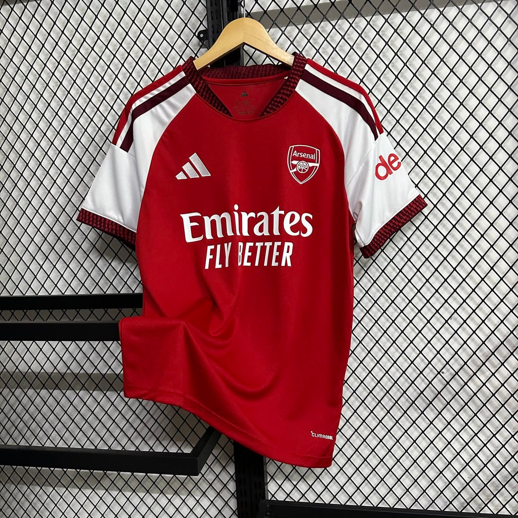 Arsenal 2026/27 Home Jersey – Embroidered Logo | Premium Quality | Customisable