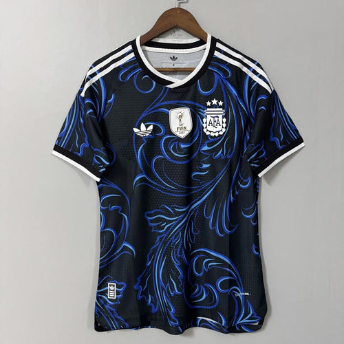 Argentina 2026 World Cup Black Away Jersey – Premium Embroidered Crest | Latest Version