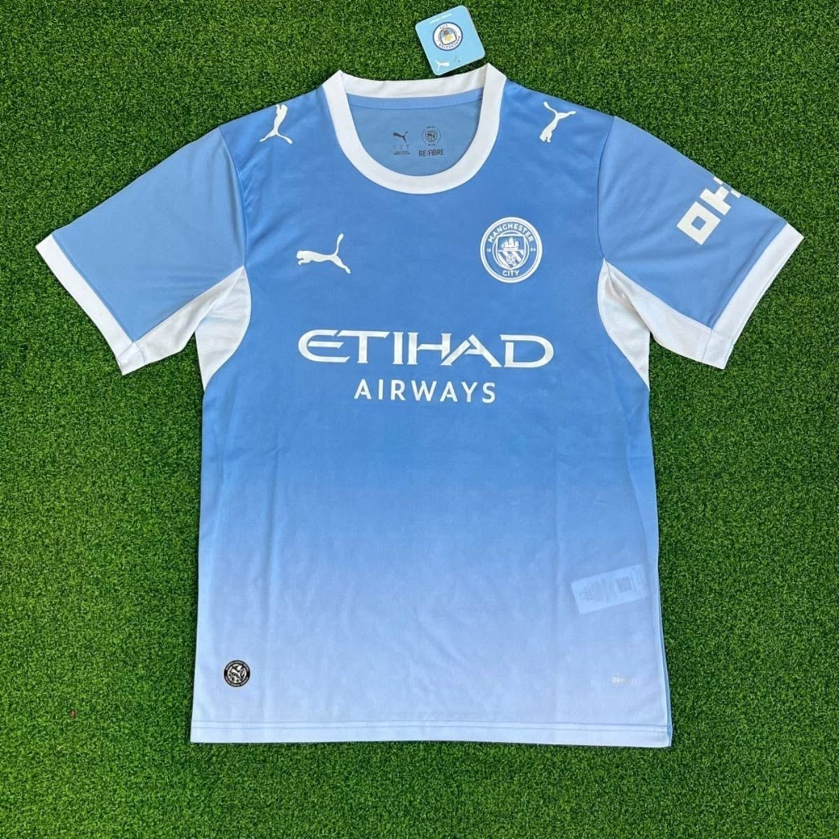 Manchester City 2026/27 Home Football Jersey | Embroidered Logo | Premium Quality | Customisable
