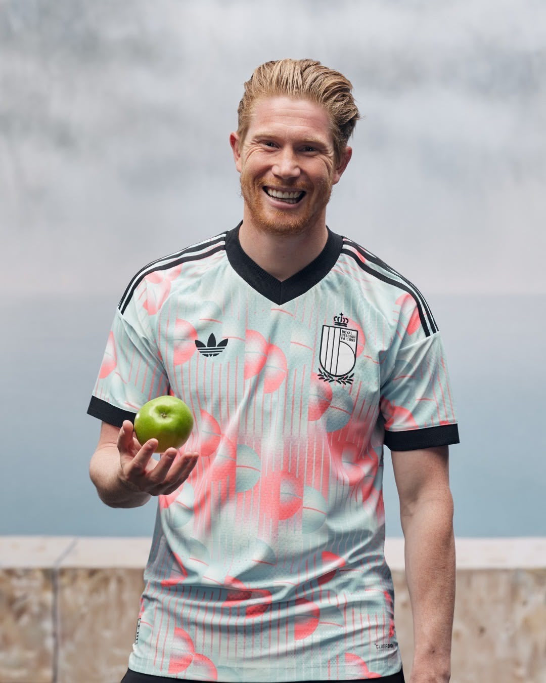 Belgium 2026 Away Jersey – Sky Blue Surreal Edition | World Cup Kit | Embroidered Logo