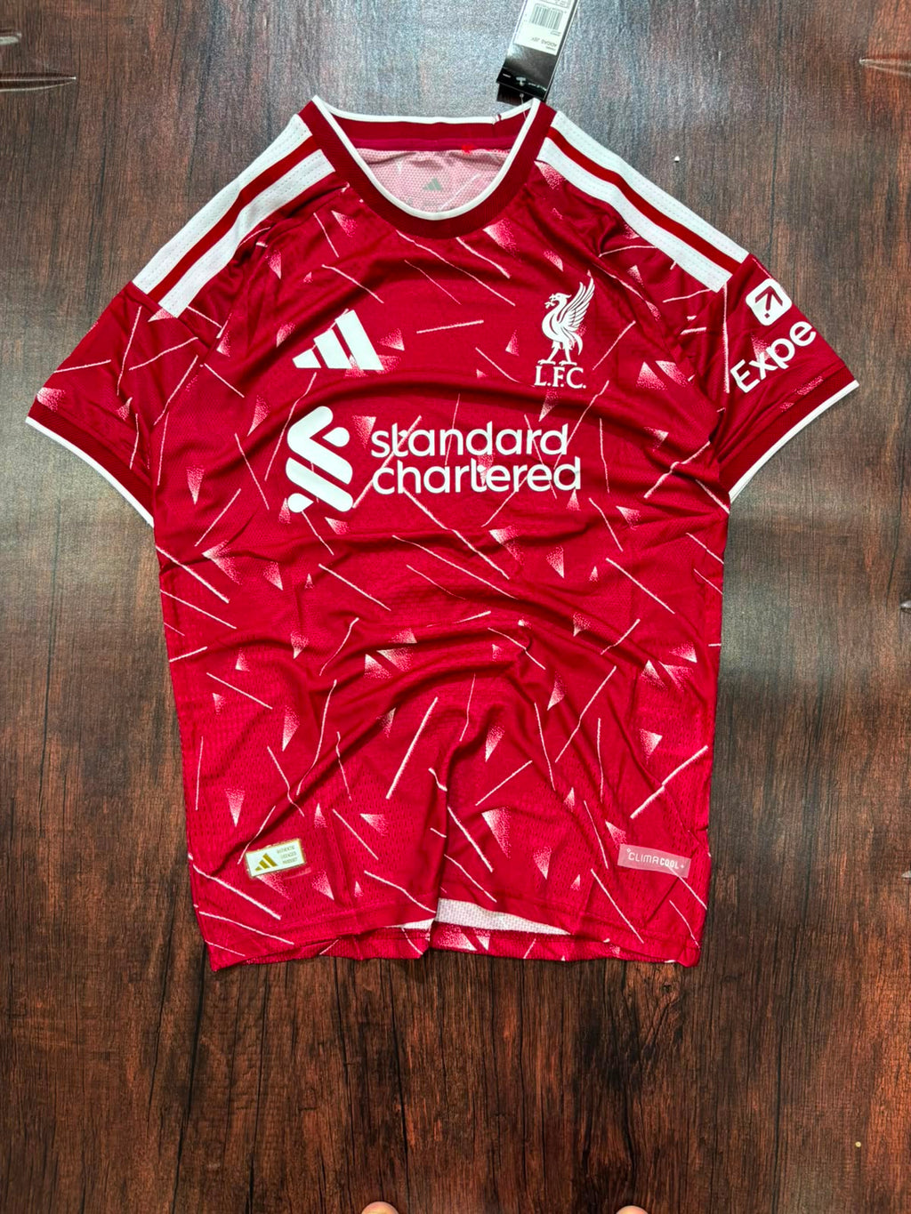 Liverpool 2025/26 Home Football Jersey | Premium Quality | Embroidered Logo | Customisable