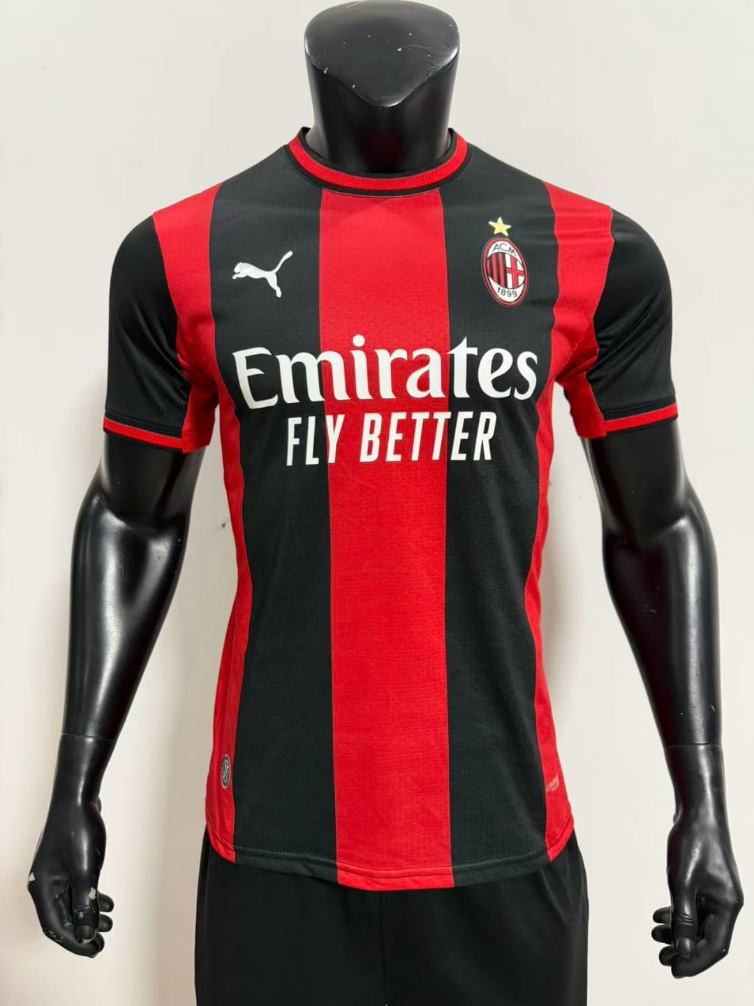 AC Milan Home Jersey 2026/27 – Premium Quality | Embroidered Club Logo | Customisable