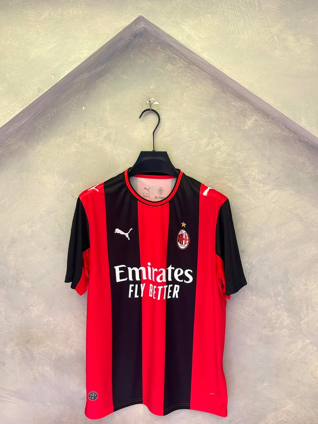 AC Milan Home Jersey 2026/27 – Premium Quality | Embroidered Club Logo | Customisable