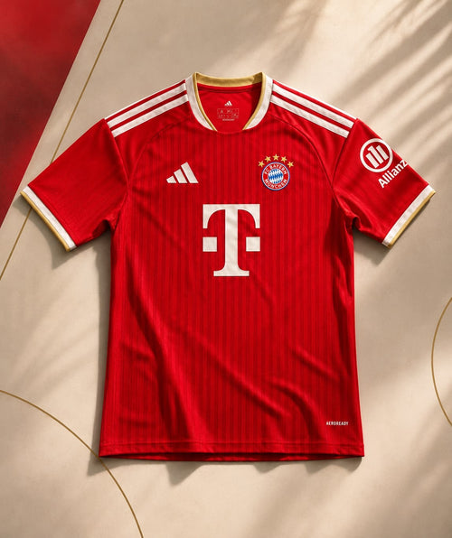 Bayern Munich 2026/27 Home Jersey | Embroidered Logo | Premium Quality | Customisable