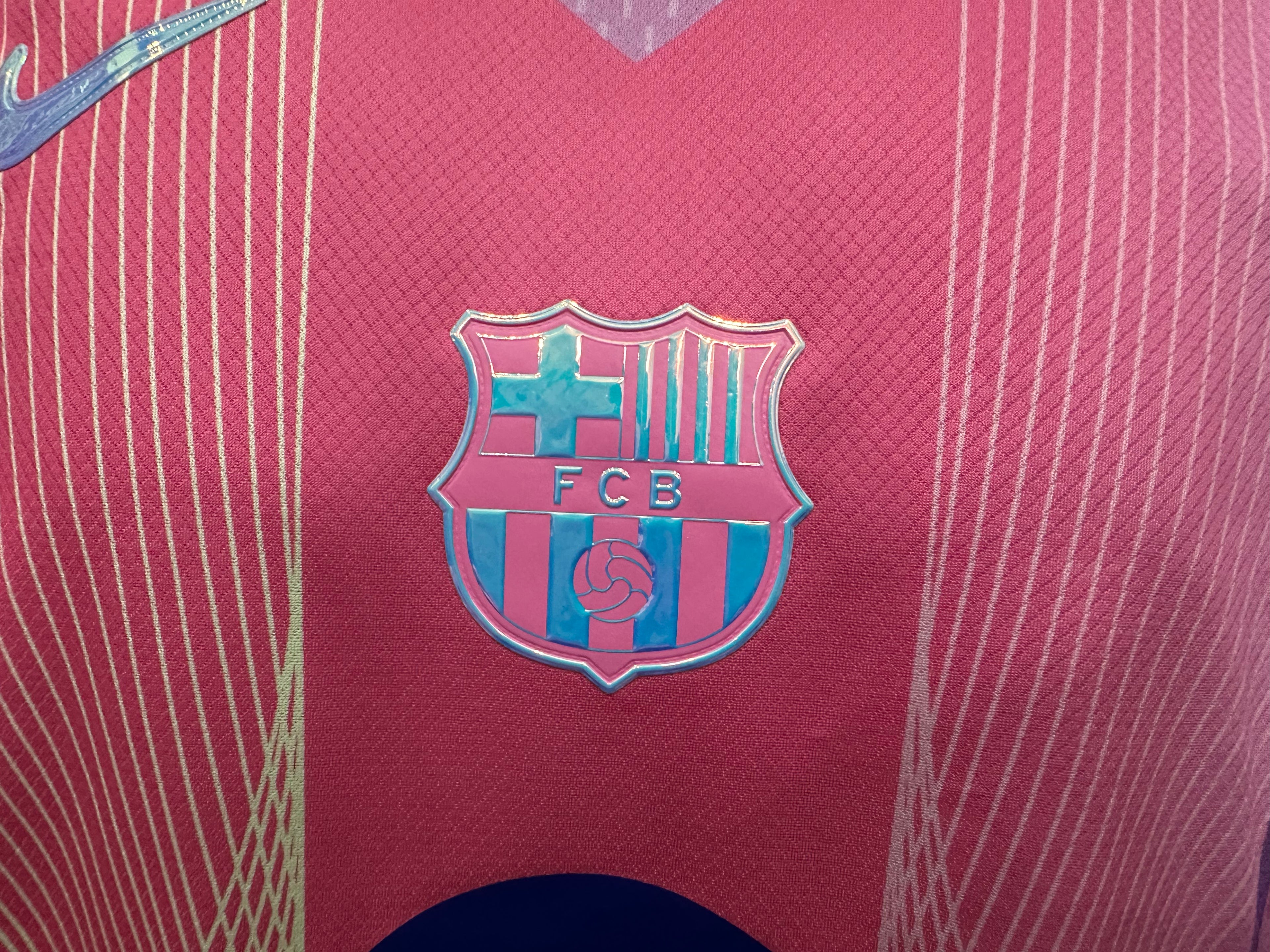 Barcelona Pink Special Edition Football Jersey 25/26 | Premium Embroidered Logo