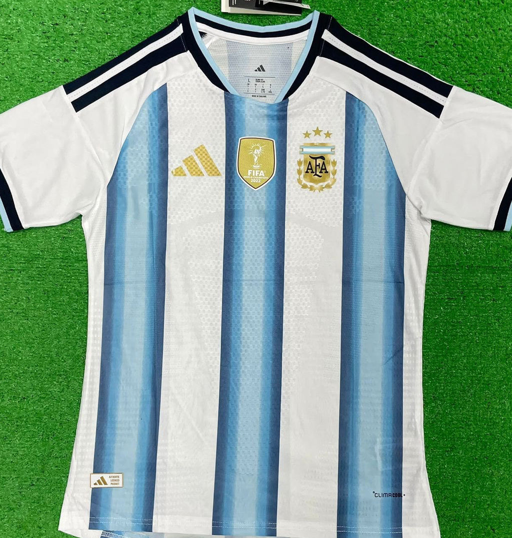 Argentina national football team Home Jersey 2025/26 – World Cup Champions player Edition | patch Logo