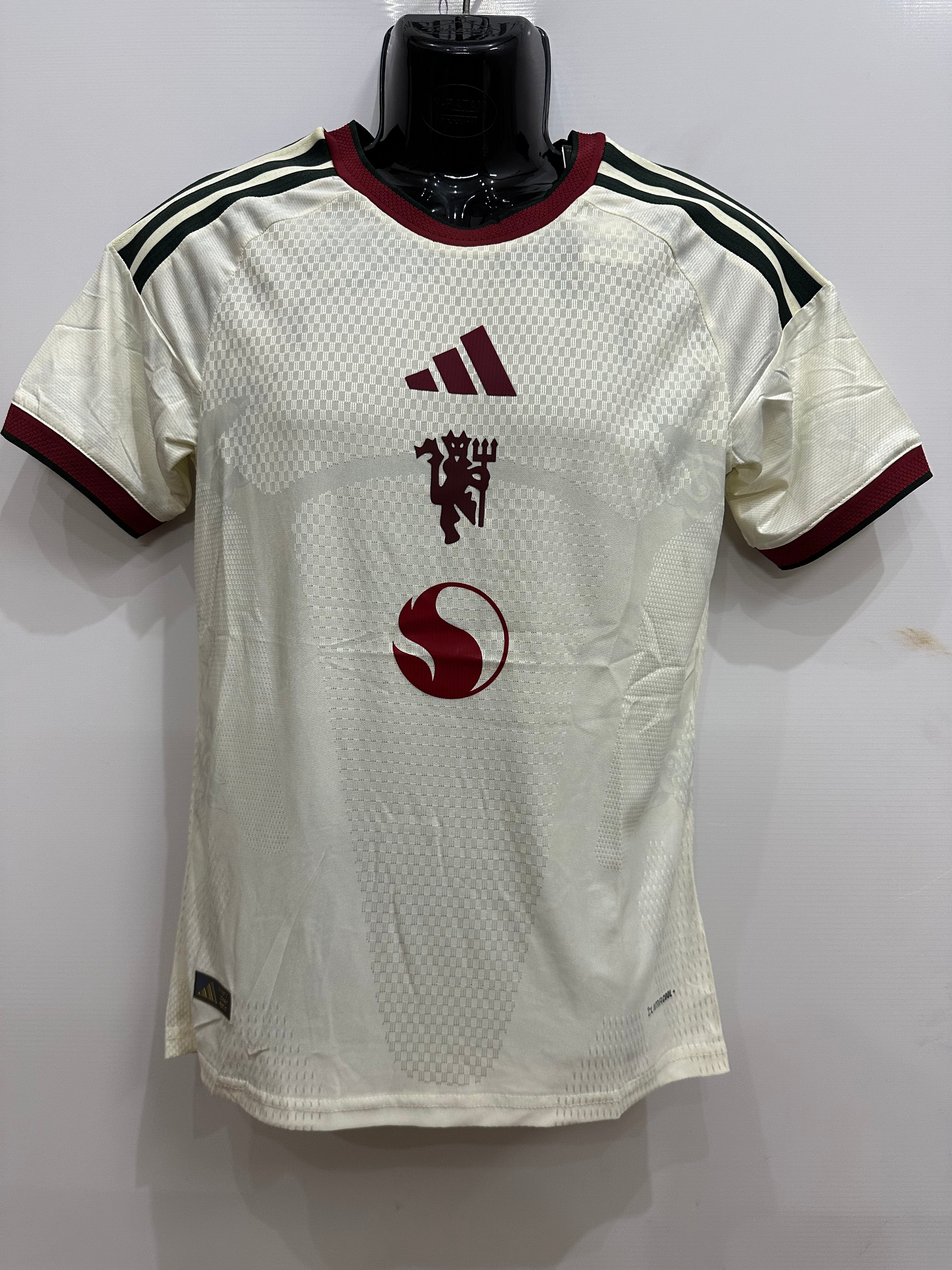 Manchester United 2026/27 Away White Jersey| Player version Quality