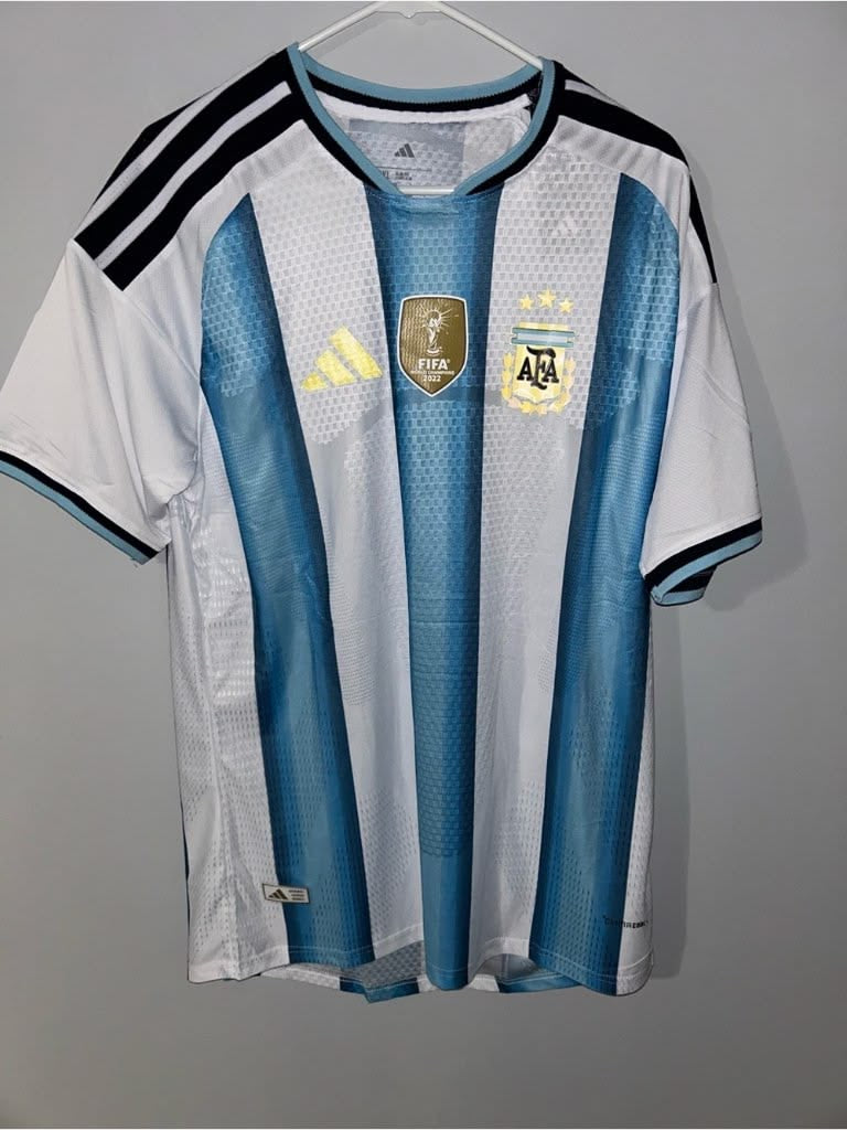Argentina national football team Home Jersey 2025/26 – World Cup Champions player Edition | patch Logo
