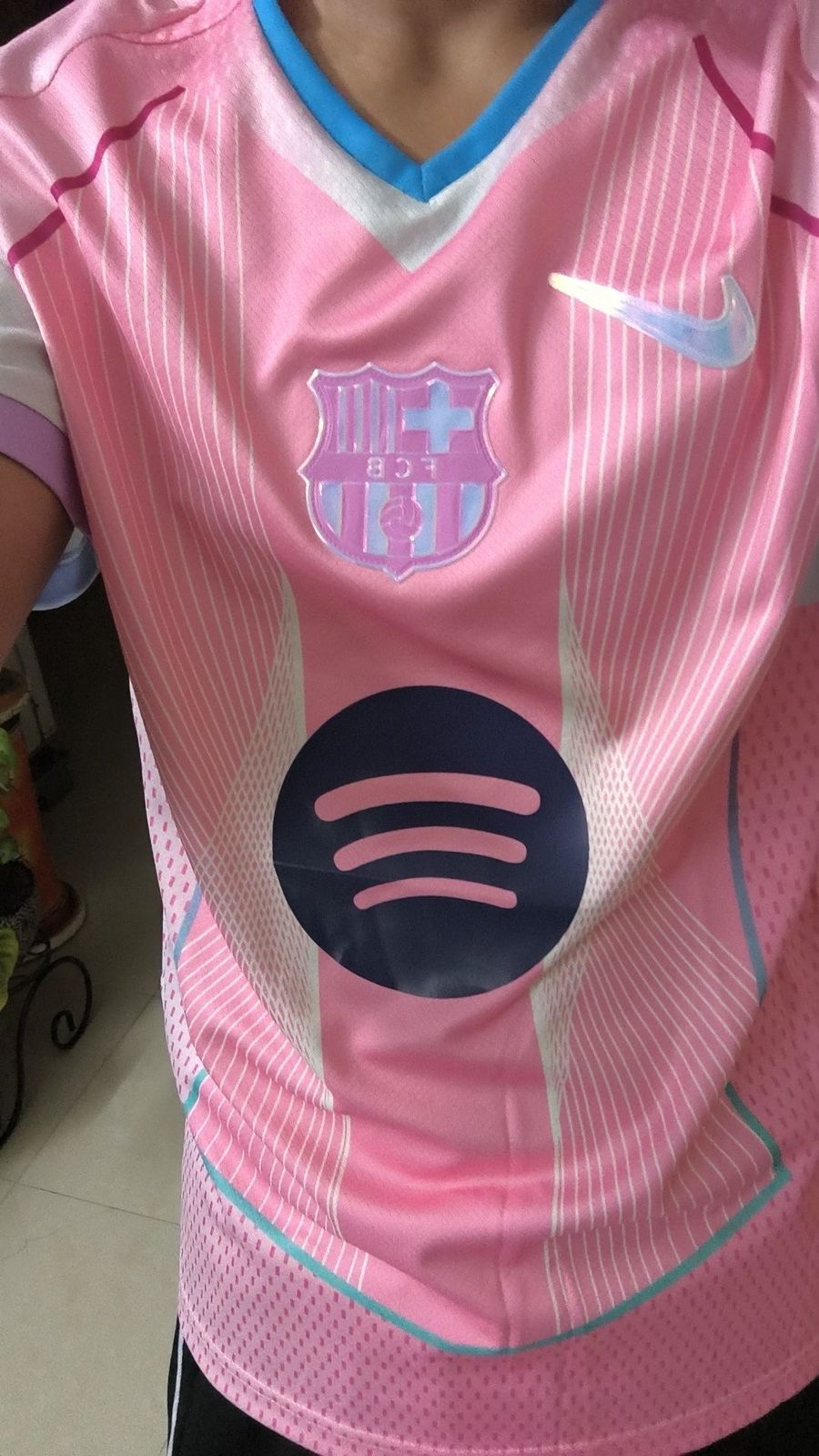 Barcelona Pink Special Edition Football Jersey 25/26 | Premium Embroidered Logo