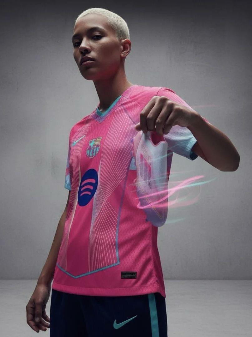 Barcelona Pink Special Edition Football Jersey 25/26 | Premium Embroidered Logo