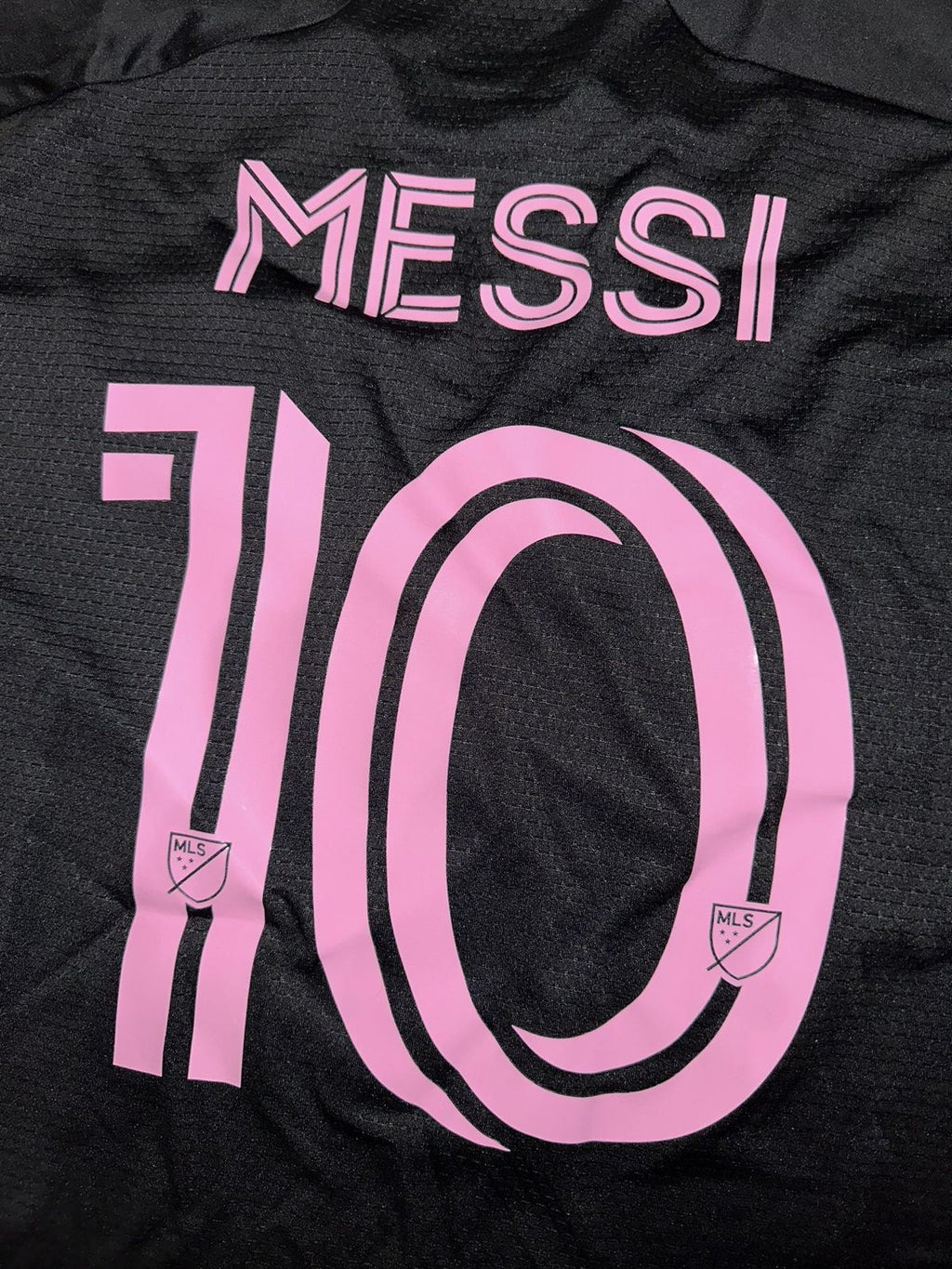 Inter Miami Black Away Jersey 2025/26 – Messi 10 Back Print
