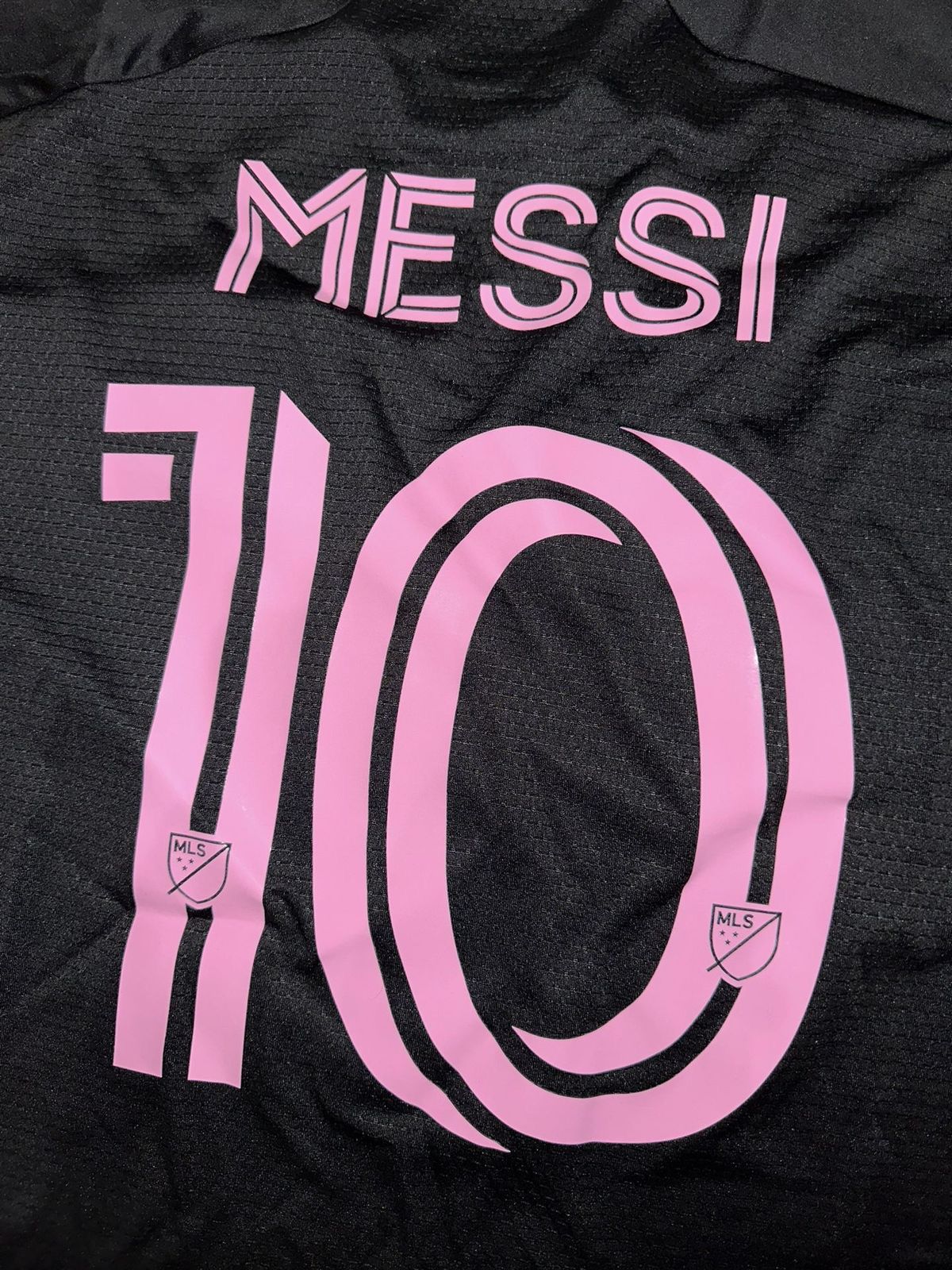 Inter Miami Black Away Jersey 2025/26 – Messi 10 Back Print