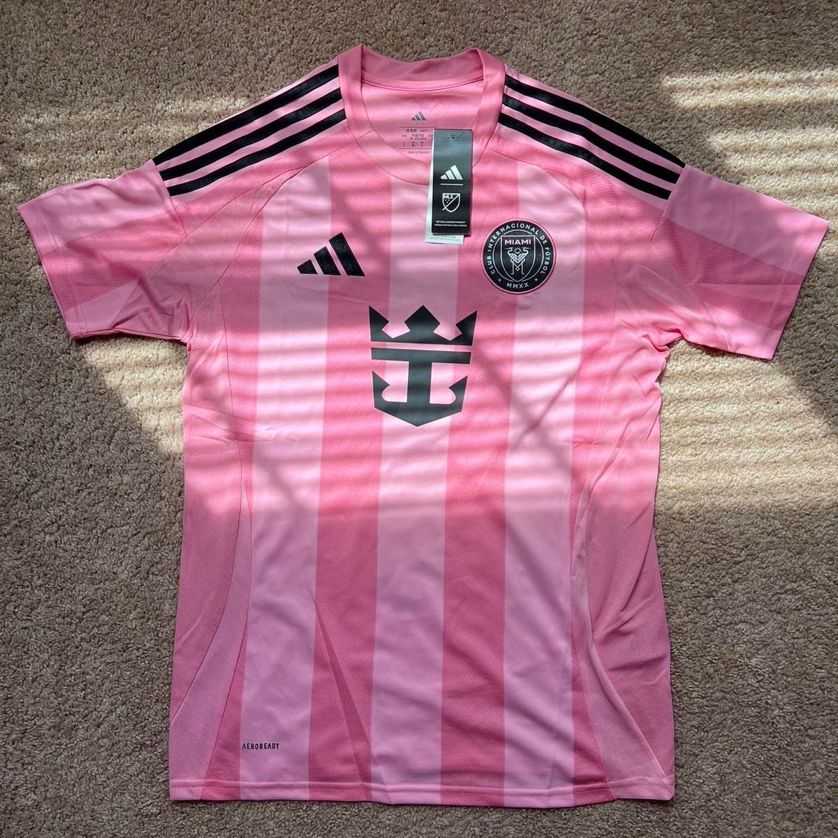 Inter Miami 2025/26 Pink Home Jersey | Premium Quality | Embroidered Logo | Customisable