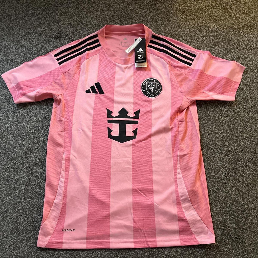 Inter Miami 2025/26 Pink Home Jersey | Premium Quality | Embroidered Logo | Customisable
