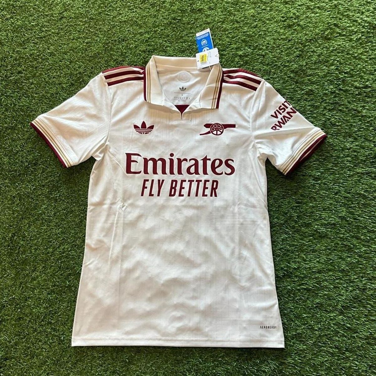 Arsenal 2025/26 Away Kit – Embroidered Logo | Premium Quality | Customisable