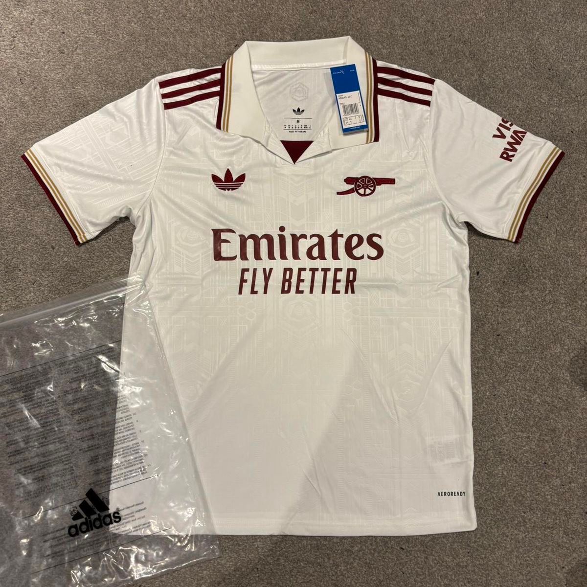 Arsenal 2025/26 Away Kit – Embroidered Logo | Premium Quality | Customisable