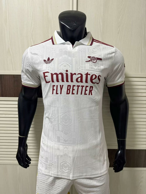 Arsenal 2025/26 Away Kit – Embroidered Logo | Premium Quality | Customisable